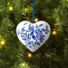 Christmas Delft Blue Heart Ornament - Wondershop™ -Wondershop Sales GUEST 005683eb a634 4adb 8c4e ea5bd4bc0d52