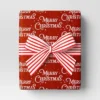 30” 20 Sq Ft Christmas Roll Wrap White Merry Christmas On Red - Wondershop™ -Wondershop Sales GUEST 0142f85f c648 4b32 acf2 5f9fdbef6cd7