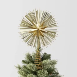 Metal Starburst With Tinsel Tree Topper - Wondershop™ -Wondershop Sales GUEST 02cd25d5 4b49 4247 8fb5 020ac0e0c289