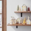 10pc Battery Operated Ceramic Christmas Village Set With Bottle Brush Trees - Wondershop™ White/Tan -Wondershop Sales GUEST 07629a1d 863d 487b 968b ec2f7c0192a3