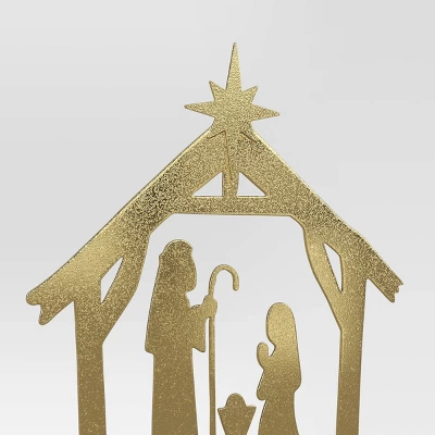 Christmas Metal Nativity Decor - Wondershop™ 4 Christmas Metal Nativity Decor - Wondershop™ - Image 2