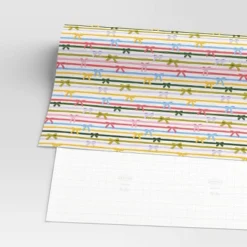 30” 20 Sq Ft Christmas Roll Wrap Bowtie Stripes - Wondershop™ -Wondershop Sales GUEST 0862f659 de47 465d 9791 55bf99ef972a