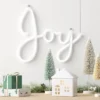 LED Battery Operated Christmas Neon Joy Hangable Sign White - Wondershop™ -Wondershop Sales GUEST 0899b032 3de8 4615 ac88 1dd5658abbc1