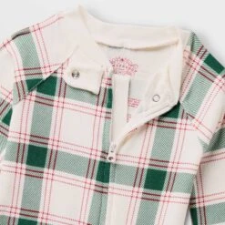Baby Plaid Ribbed Holiday Matching Family Footed Pajama - Wondershop™ Cream -Wondershop Sales GUEST 0d2df9a7 b2fb 4a4a 86d7 a97885d9526c
