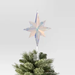 Christmas Lit Plastic Multicolor 8 Point Star Tree Topper - Wondershop™ -Wondershop Sales GUEST 0e1a5bfd 9a11 492b 8bcb a6519cc0e3bf