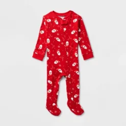Baby Santa Print Ribbed Holiday Matching Family Footed Pajama - Wondershop™ Red 9 Baby Santa Print Ribbed Holiday Matching Family Footed Pajama - Wondershop™ Red -Wondershop Sales GUEST 0f0735f1 cbb0 44a3 b637 128fb9468433