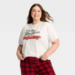Women's "Tis The Season" Short Sleeve Holiday Matching Family Pajama Shirt - Wondershop™ Cream 11 Women's "Tis The Season" Short Sleeve Holiday Matching Family Pajama Shirt - Wondershop™ Cream -Wondershop Sales GUEST 11c4a263 a039 40bd b213 08169d1273e4