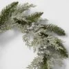 22" Glittered Cedar Artificial Christmas Wreath With Metallic Silver Berries - Wondershop™ -Wondershop Sales GUEST 1408129e 8a11 40d3 b4a5 14d92a5759a4