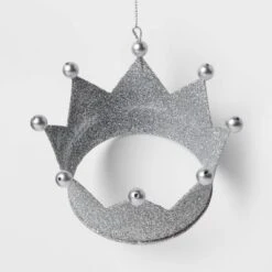 Metal Glitter Crown Christmas Tree Ornament - Wondershop™ -Wondershop Sales GUEST 14b4afe4 679c 4a6e a2ba 872eda021097