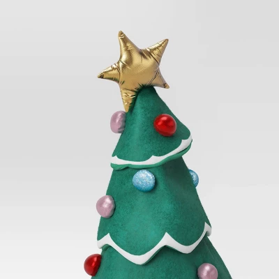 20" Battery Operated Animated Plush Dancing Christmas Tree Sculpture - Wondershop™ Green 4 20" Battery Operated Animated Plush Dancing Christmas Tree Sculpture - Wondershop™ Green - Image 2