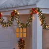 18' Pre-Lit Artificial Pine Bough Christmas Garland Green With Clear Lights - Wondershop™ -Wondershop Sales GUEST 17fe53a5 65a8 499d b329 b64754fcd1d8