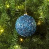 4" Christmas Chunkey Glitter Ball Ornament Light Blue - Wondershop™ -Wondershop Sales GUEST 19762db1 5fb9 4709 baa1 3e4b42ed675a