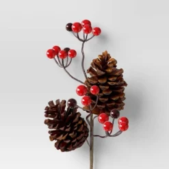 4pc Christmas Pick Set 2 Iced Pinecone 2 Red Berry With Pinecones - Wondershop™ 7 4pc Christmas Pick Set 2 Iced Pinecone 2 Red Berry With Pinecones - Wondershop™ -Wondershop Sales GUEST 1a06ac68 dd01 4157 8dfe 69ce307fe686