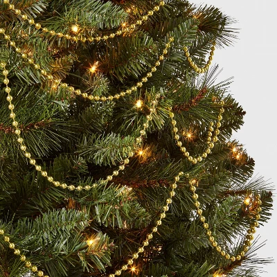 25' Plastic Bead Decorative Christmas Tree Garland - Wondershop™ 3 25' Plastic Bead Decorative Christmas Tree Garland - Wondershop™