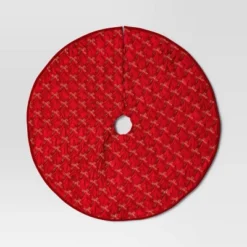 48" Christmas Embroidered Bow Velvet Tree Skirt Red - Wondershop™ -Wondershop Sales GUEST 1cf4a7fb a45e 4de8 953f affa7fd1cdb0