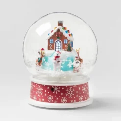 9.8" Animated Gingerbread House Snow Globe Christmas Decorative Prop - Wondershop™ -Wondershop Sales GUEST 228476cc b9fa 4e58 8f61 e2ec998c5aef