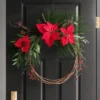 24" Poinsettia Flower And Vine Artificial Christmas Wreath Red - Wondershop™ 1 24" Poinsettia Flower And Vine Artificial Christmas Wreath Red - Wondershop™ -Wondershop Sales GUEST 2334786f 6bb9 409e 89c1 4c5639830abb