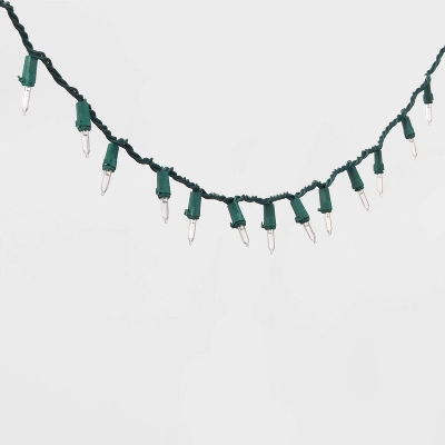 100ct LED Super Bright Mini Christmas String Lights Warm White With Green Wire - Wondershop™ 4 100ct LED Super Bright Mini Christmas String Lights Warm White With Green Wire - Wondershop™ - Image 2