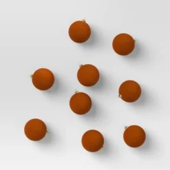 9ct 80mm Christmas Flocked Ball Ornament Set - Wondershop™ -Wondershop Sales GUEST 310d9e7c a8a9 456b b6b7 f4ffbdb4765c