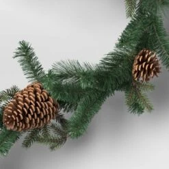 6' Mixed Greenery With Pinecones Artificial Christmas Garland Green - Wondershop™ 5 6' Mixed Greenery With Pinecones Artificial Christmas Garland Green - Wondershop™ -Wondershop Sales GUEST 34a1a5a7 b388 4c83 8470 e5482bcf2732