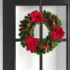 24" Decorated Pine And Poinsettia Flower Artificial Christmas Wreath - Wondershop™ 1 24" Decorated Pine And Poinsettia Flower Artificial Christmas Wreath - Wondershop™ -Wondershop Sales GUEST 36eb7879 0e7d 46cc 9918 b9f3eac723b9