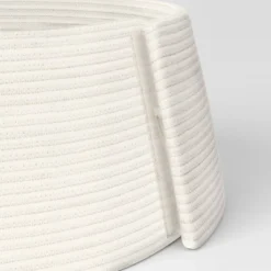 26" Roll-Up Rope Christmas Tree Collar Ivory - Wondershop™ -Wondershop Sales GUEST 3851810e a056 4839 b38b 1bef187b95e7