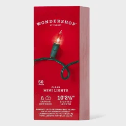 50ct Incandescent Mini Christmas String Lights With Green Wire - Wondershop™ 9 50ct Incandescent Mini Christmas String Lights With Green Wire - Wondershop™ -Wondershop Sales GUEST 38b51cdd cdea 43cb baf4 5951a98929f1