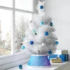7" Christmas Tinsel Mini Tree Collar Silver - Wondershop™ -Wondershop Sales GUEST 3bb1a754 073c 4d72 b232 205c0b5e63ae