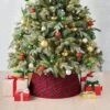 25'' Christmas Roll Up Plaid Tree Collar Red/Green - Wondershop™ -Wondershop Sales GUEST 3fcc53ca 4a75 42c8 b34e 290e0623b9b1