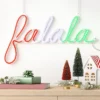 LED Animated Christmas Neon Fa La La Hangable Sign White/Red/Green - Wondershop™ -Wondershop Sales GUEST 4104f78a 7d53 49af 9f0d 0a0f3d0f8a2d