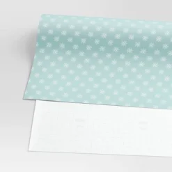 30” 20 Sq Ft Christmas Roll Wrap White Snowflakes On Light Blue - Wondershop™ -Wondershop Sales GUEST 42e5e2b3 00b8 438d 915c 75d781664786