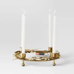 Christmas Lit Plastic Candles Metal Holder - Wondershop™ 6 Christmas Lit Plastic Candles Metal Holder - Wondershop™ -Wondershop Sales GUEST 444acc04 3802 4614 ab05 65b492131254