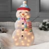 36" Incandescent Fabric Snowman Christmas Novelty Sculpture Light White - Wondershop™ -Wondershop Sales GUEST 462f2c84 66c0 4ead bb73 757facce8b48