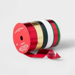 5 End Flat Christmas Ribbon 40' - Wondershop™ 7 5 End Flat Christmas Ribbon 40' - Wondershop™ -Wondershop Sales GUEST 46df1e84 7542 439a 97a3 5cca8302e487