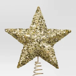 11" Unlit Gold Star Sequins And White Pearl Beads Christmas Tree Topper - Wondershop™ 5 11" Unlit Gold Star Sequins And White Pearl Beads Christmas Tree Topper - Wondershop™ -Wondershop Sales GUEST 481bd39f feb2 41cb b6d9 a964cda55257