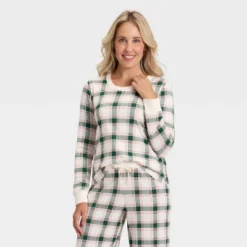 Women's Plaid Ribbed Long Sleeve Holiday Matching Family Pajama Shirt - Wondershop™ Cream 10 Women's Plaid Ribbed Long Sleeve Holiday Matching Family Pajama Shirt - Wondershop™ Cream -Wondershop Sales GUEST 48696ace c01d 4c3a 9096 58f36ee8aae9