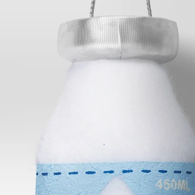 Christmas Fabric Milk Ornament - Wondershop™ 4 Christmas Fabric Milk Ornament - Wondershop™ - Image 2