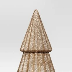2pk Christmas Glittered Trees Gold - Wondershop™ -Wondershop Sales GUEST 4c44981f 619d 4dd2 9776 9ccb2fc857af