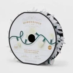 150ct LED C6 Faceted Christmas String Lights Warm White With Green Wire - Wondershop™ -Wondershop Sales GUEST 4e8a973f 4069 4103 953f ada47226f55f