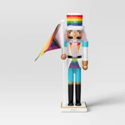 Pride Nutcracker Figure - Wondershop™ -Wondershop Sales GUEST 4f645284 cbfb 4936 826f cda4ac1e23b8