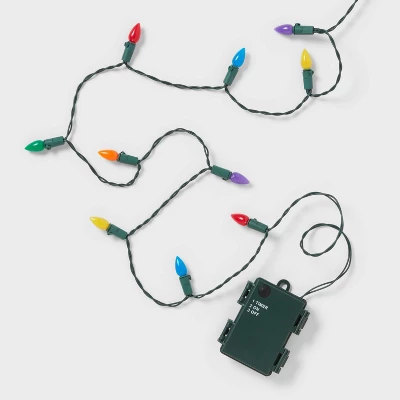 30ct LED Christmas Indoor Outdoor Novelty String Lights With Green Wire - Wondershop™ 5 30ct LED Christmas Indoor Outdoor Novelty String Lights With Green Wire - Wondershop™ - Image 3