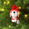 Fabric Dog Head Plaid Scarf Christmas Tree Ornament - Wondershop™ -Wondershop Sales GUEST 51450754 54a7 4ce4 b390 015d07060aaa