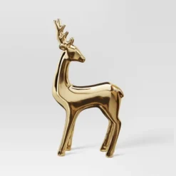 14.75" Plated Ceramic Standing Reindeer Animal Sculpture - Wondershop™ Gold 7 14.75" Plated Ceramic Standing Reindeer Animal Sculpture - Wondershop™ Gold -Wondershop Sales GUEST 51f18af2 9cdb 4f87 ae61 3e95a8d36783