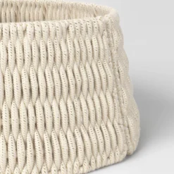 26" Woven Rope With Metallic Accent Christmas Tree Collar White/Gold - Wondershop™ -Wondershop Sales GUEST 5453c9ff 5d2e 453f aaa3 77d354e7f1b4