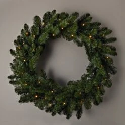 28" Pre-lit Battery Operated Artificial Christmas Wreath LED Dual Color Lights - Wondershop™ -Wondershop Sales GUEST 57f5ce12 37fa 48c3 9969 2539a2c645a0