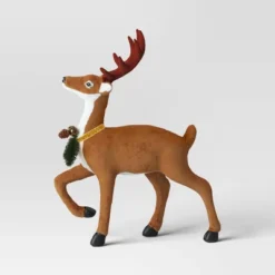 17" Flocked Deer With Greenery Animal Sculpture - Wondershop™ Brown 7 17" Flocked Deer With Greenery Animal Sculpture - Wondershop™ Brown -Wondershop Sales GUEST 583d212b 9d1b 4646 84d7 a9d1d0348022