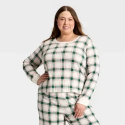 Women's Plaid Ribbed Long Sleeve Holiday Matching Family Pajama Shirt - Wondershop™ Cream 11 Women's Plaid Ribbed Long Sleeve Holiday Matching Family Pajama Shirt - Wondershop™ Cream -Wondershop Sales GUEST 5a370036 4c3f 43d2 9831 4a36475ac44d