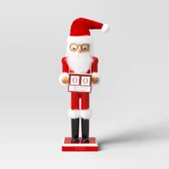 Santa Countdown Nutcracker Figure - Wondershop™ -Wondershop Sales GUEST 5a43e228 9375 492f 8c9a ea3070fe672a