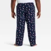 Men's Santa Print Microfleece Holiday Matching Family Pajama Pants - Wondershop™ Navy Blue -Wondershop Sales GUEST 5d2be17a 4b45 458a a1d4 fdf07e80df49