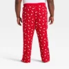 Men's Santa Print Ribbed Holiday Matching Family Pajama Pants - Wondershop™ Red -Wondershop Sales GUEST 5d3fc2b5 8661 4841 9d05 a26fef1767ca
